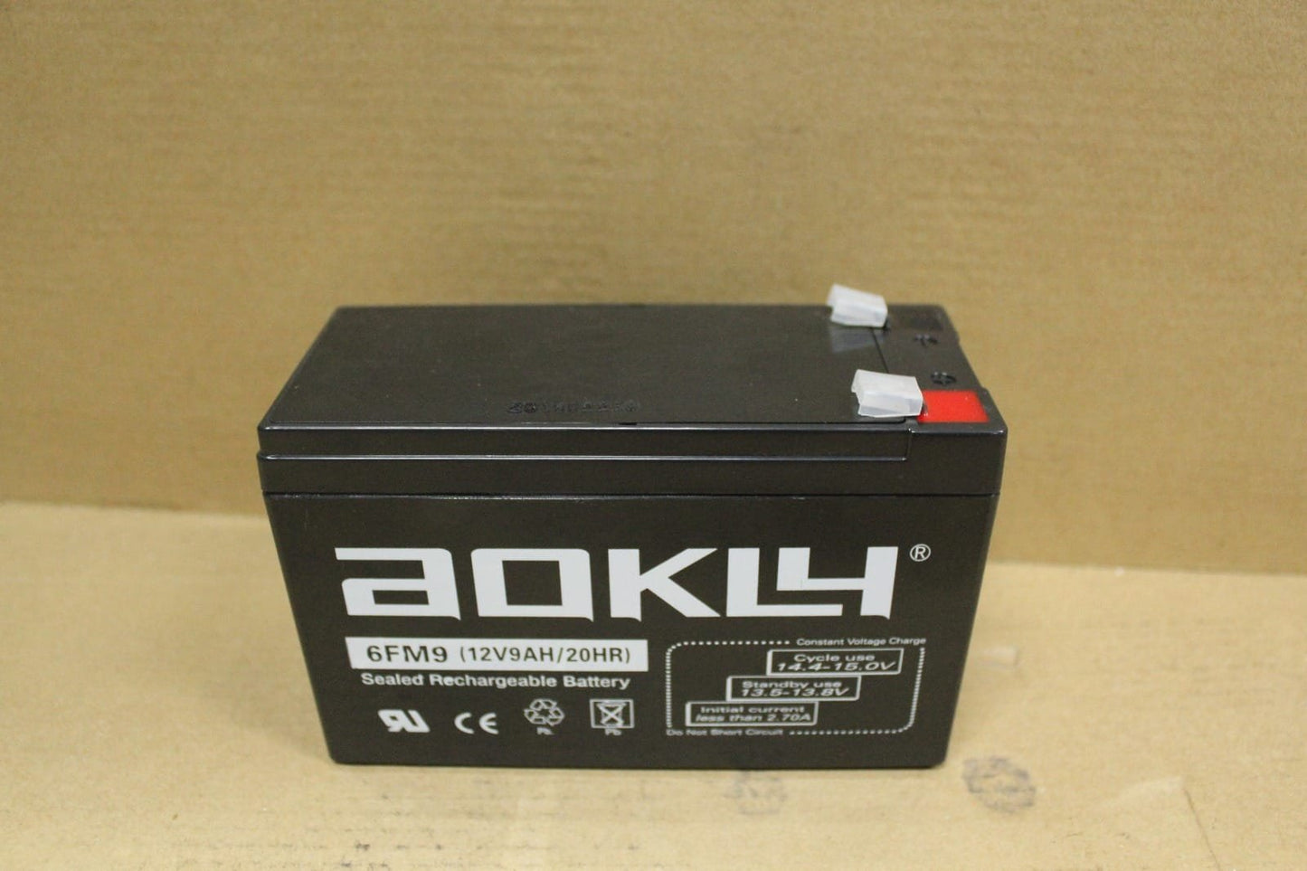 AOKLY 6FM9 12V 9Ah Sealed Lead Acid Battery