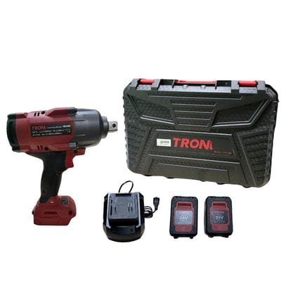 TROM 20V Cordless Impact Wrench 3/4" C/W 2 Battery 1 Charger