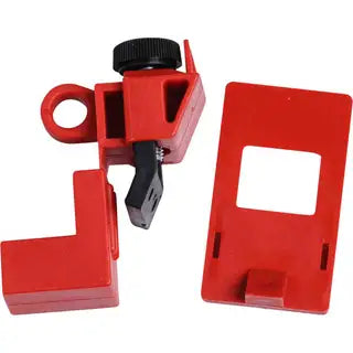 Brady 65396 Clamp-On Breaker Lockout, Flip Cover