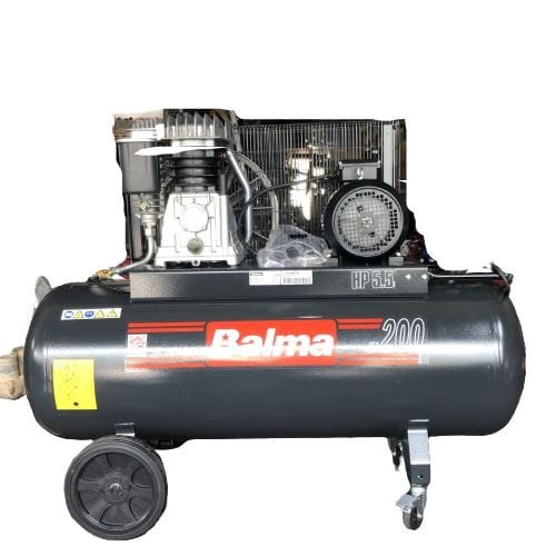 Balma Air Compressor 5.5HP 200L 415V Industrial Unit