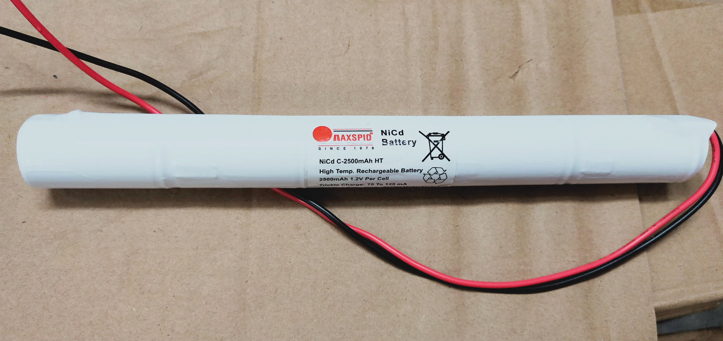 Maxspid NI-CAD 6.0V 2.5AH BATTERY CANE