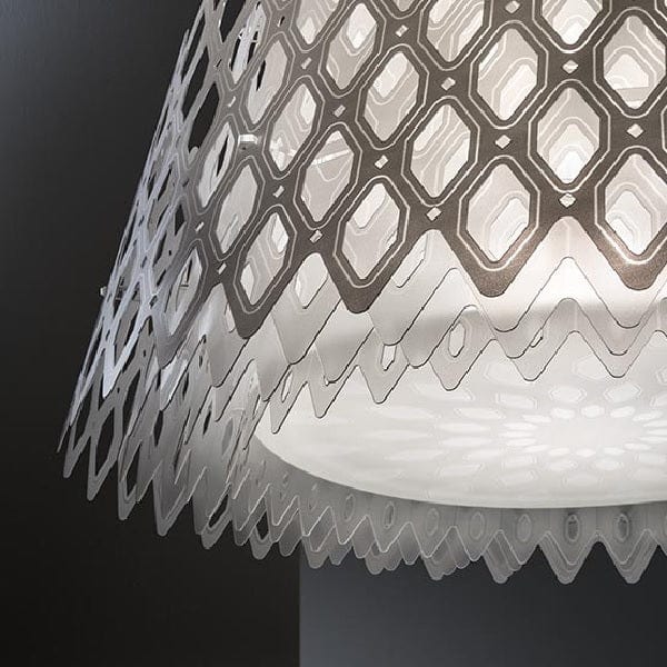 SLAMP White Half Charlotte Suspension Pendant Light-Home Decore-DELIGHT OptoElectronics Pte. Ltd