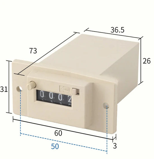 Baomain Magnetic Counter CSK Series
