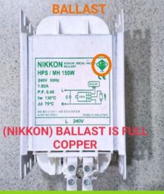 Nikkon Ballast 150w MH Metal Halide Ballast