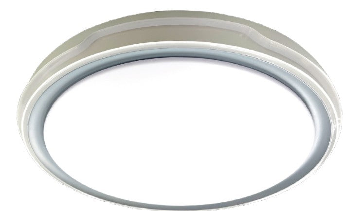 BK 120° Acrylic Round Ceiling Light Fitting Without Bulb