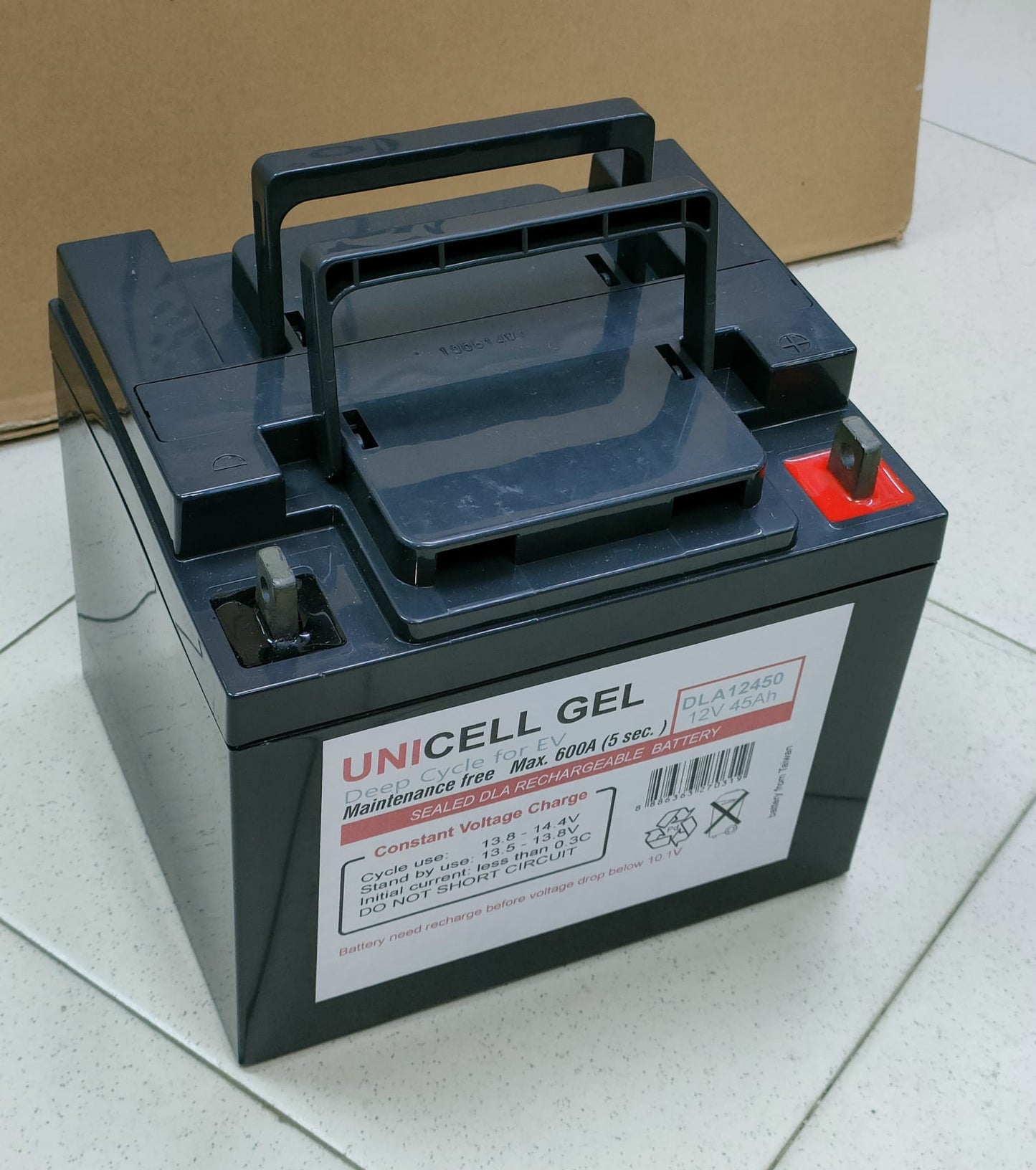Unicell 12V 45Ah Sealed DLA Rechargeable Taiwan battery