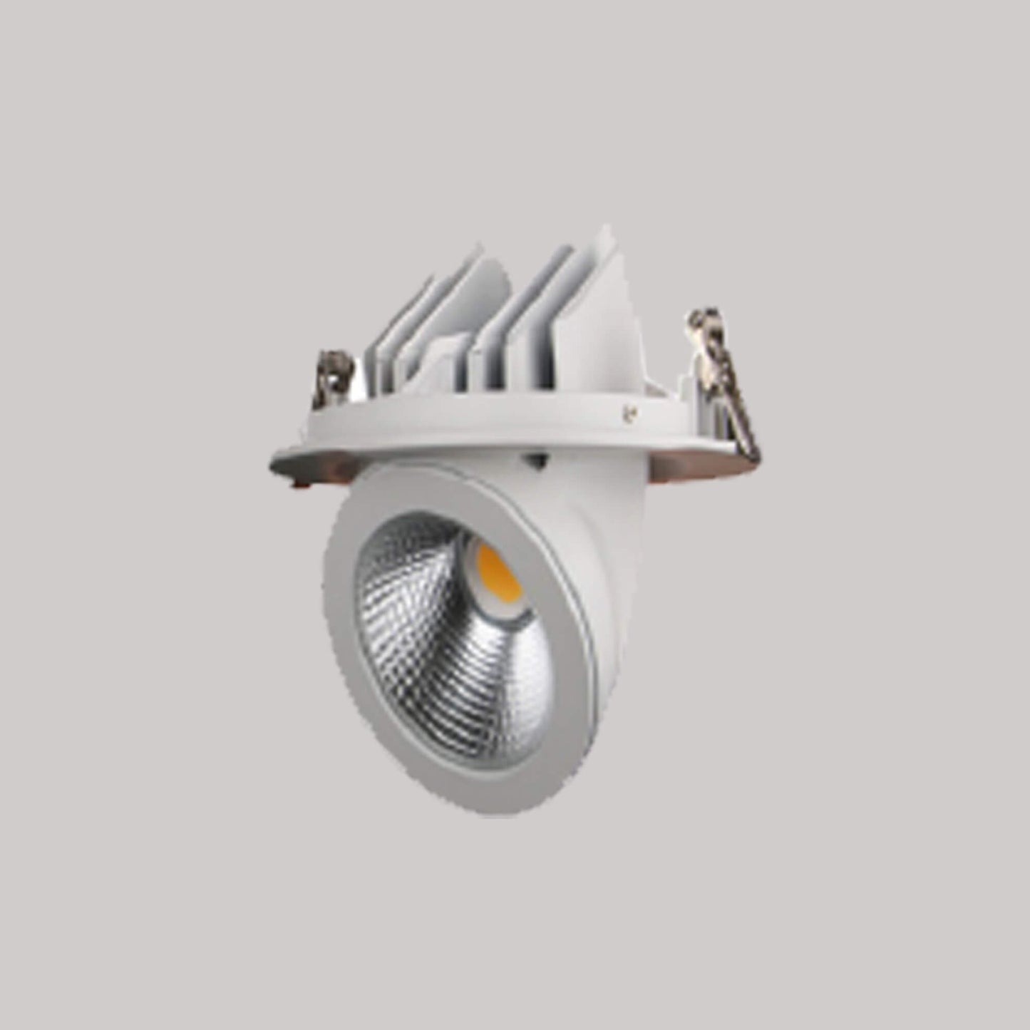 BK White IP20 220-240V Round Adjustable Downlight Series -14