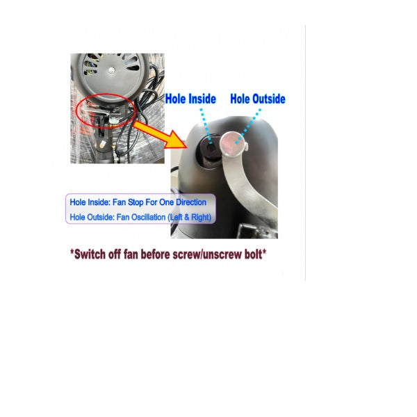 AIRKING Industrial Stand Fan-Fixture-DELIGHT OptoElectronics Pte. Ltd