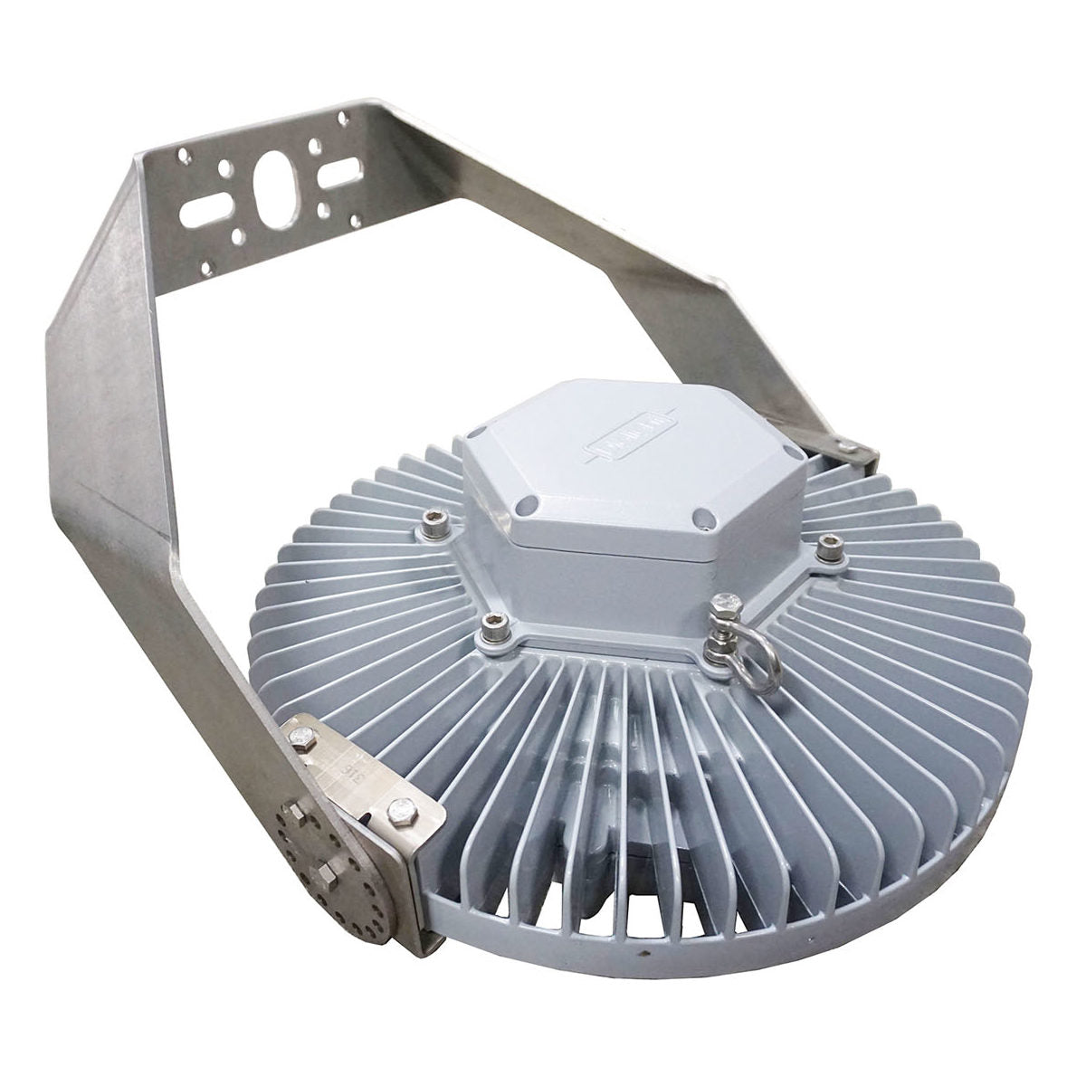 Dialight Medium, 25300 Lumens, 185 Watts, 100 - 277 VAC 4000K SafeSite Floodlight (Round),