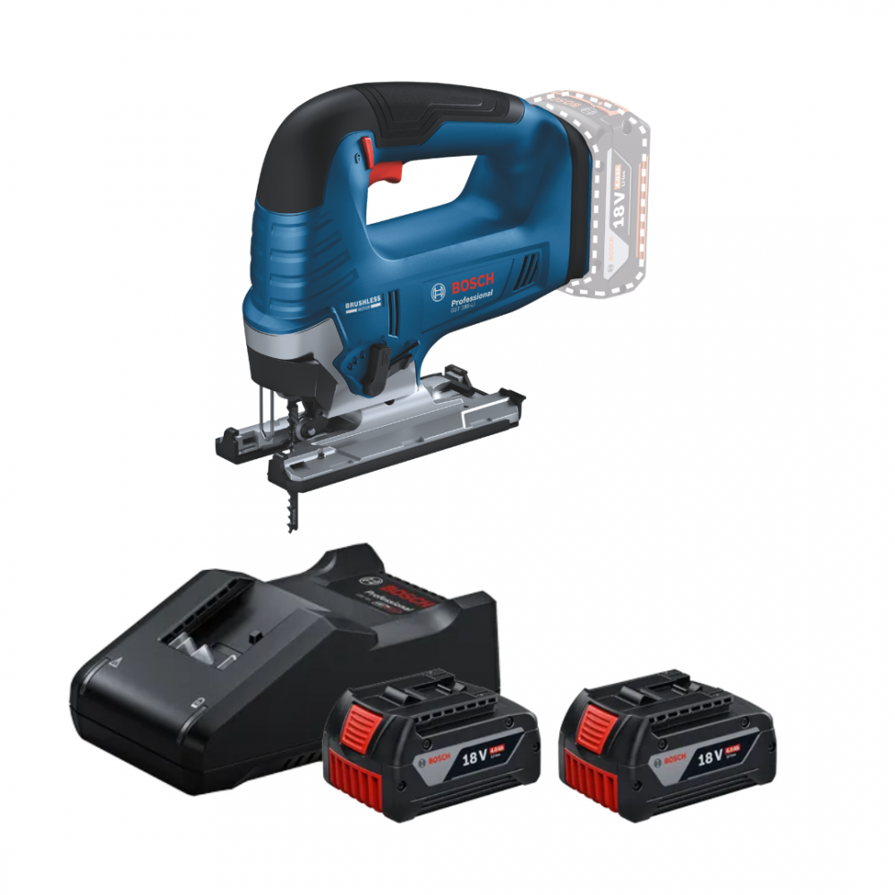 BOSCH GST 185-Li Professional Cordless Jigsaw | 18V Brushless Motor