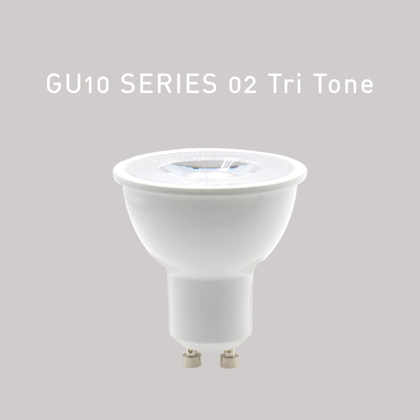 BK 7W Tri Colour GU10 Series-02 Led Spot Light x4Pcs