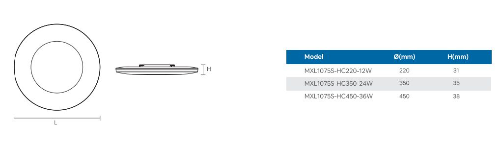 MEGAMAN KATIA Ultra Slim Ceiling Light-Home Decore-DELIGHT OptoElectronics Pte. Ltd