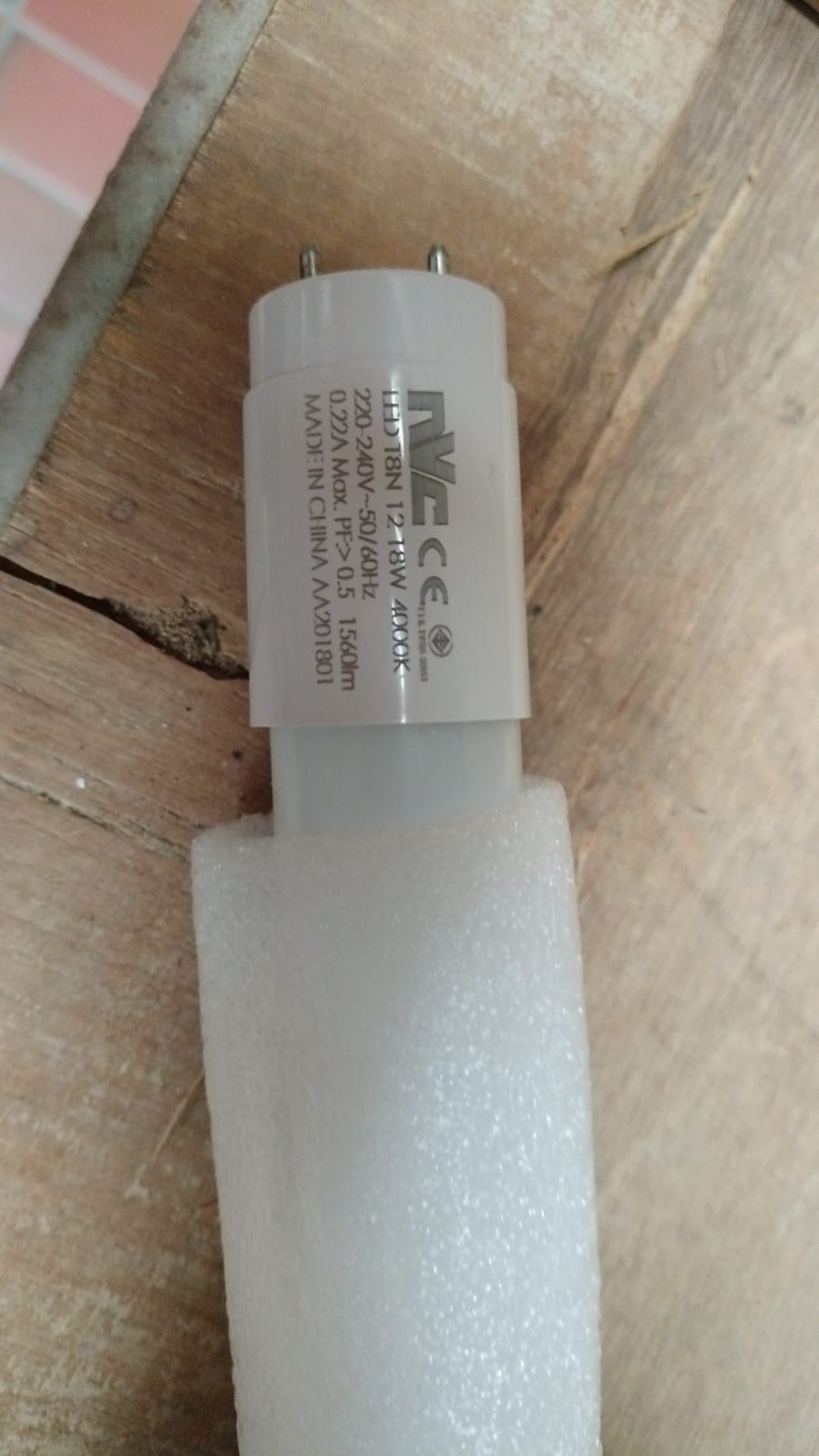 Tiub Led Dua Sisi NVC T8N x10PCs