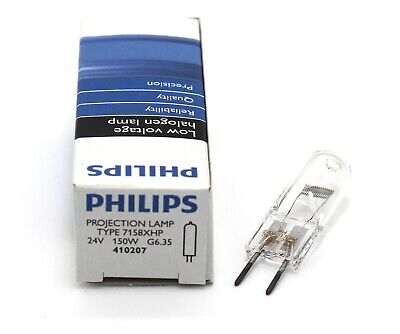 Philips 7158 24V 150W G6.35-15 Projection Lamp
