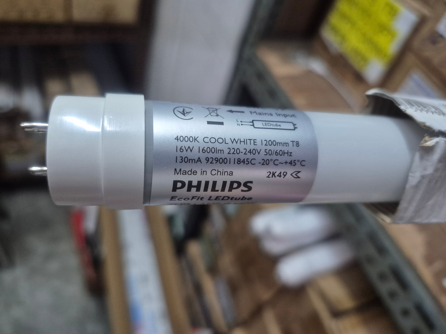 PHILIPS Ecofit 16W 4Ft T8 Led Tube x 10PCs