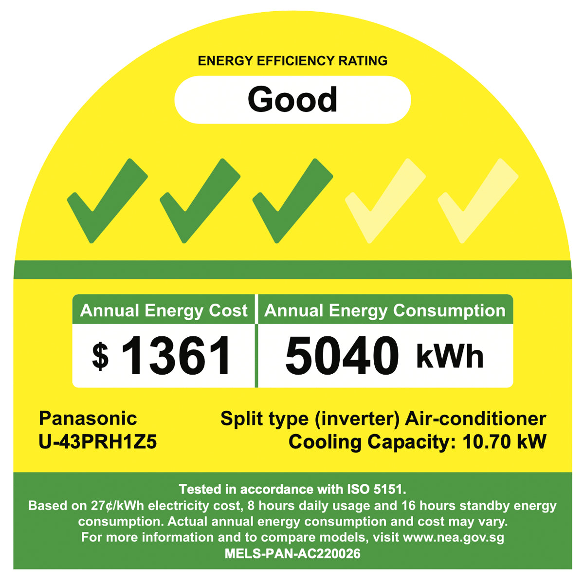 PANASONIC INVERTER CEILING CASSETTE NX DELUXE SERIES (SINGLE C/C) - SUPPLY ONLY