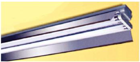 Adam-Lite AMR228 (2x28W T5) 6500K Batten with Full Metal Reflectorc/w High Output Tubes and Non-Dimmable Electronic Ballast x10pcs