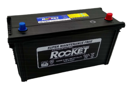 Rocket N100 (12V, 100Ah @ 20hrs) Maintenance Free Starting Battery