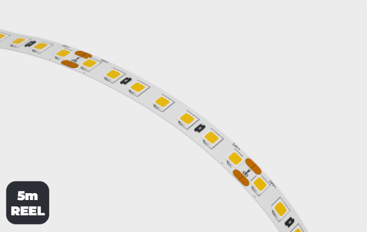 Powerled 8.2W/M 24VDC 160 LEDs per metre 3000K 143LM/W IP20 High CRI LED Tape 5M Roll