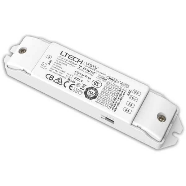 LTECH SE-12-350-700-W1DS DALI 2 Constant Current Intelligent Driver-Ballast /Drivers-DELIGHT OptoElectronics Pte. Ltd