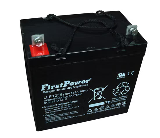 Firstpower LFP1255 12V 55H Battery