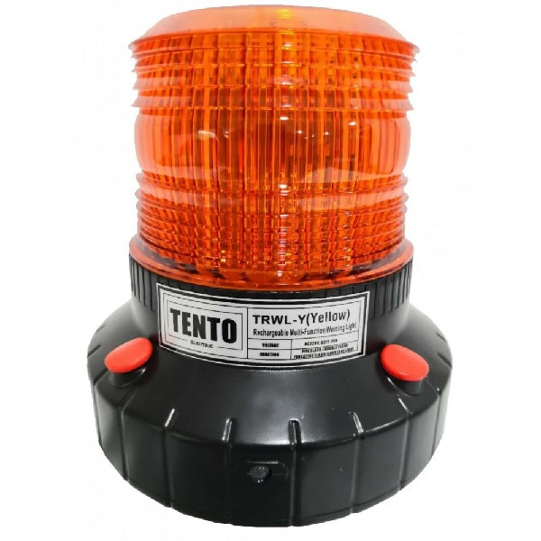 TENTO Rechargeable Multi-Function Warning Light Yellow-Fixture-DELIGHT OptoElectronics Pte. Ltd