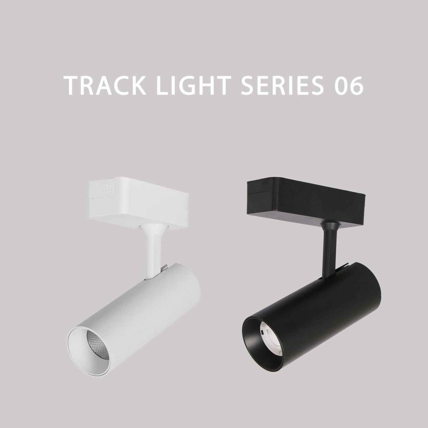 BK IP20 100-240V LED Track Light Series