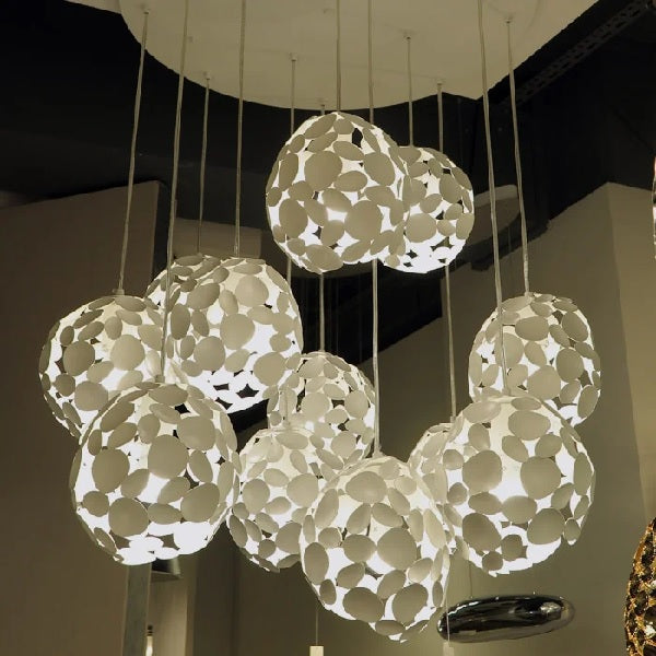 URBANA(WD-H0039S) White Pendant Light-Home Decore-DELIGHT OptoElectronics Pte. Ltd