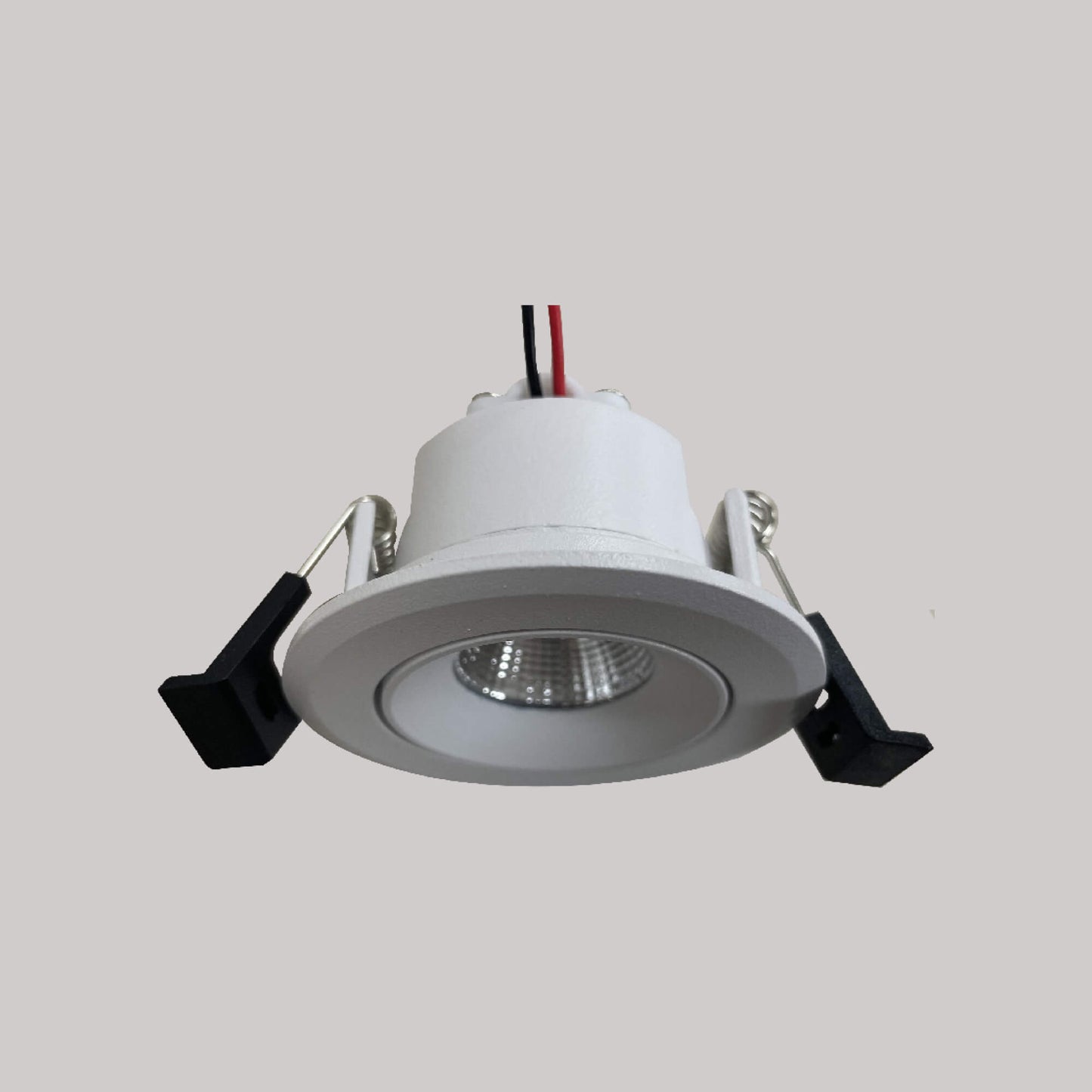 BK D2Y03R25 3W White Recessed Spot Light