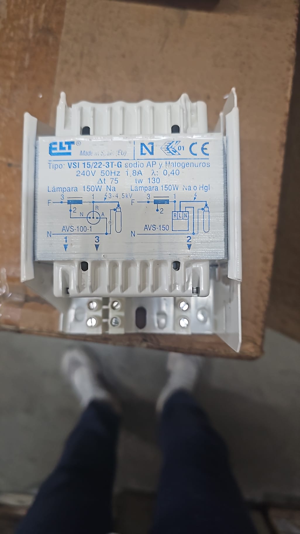 ELT VSI 25/22-3T-GI 240V 50Hz Ballast