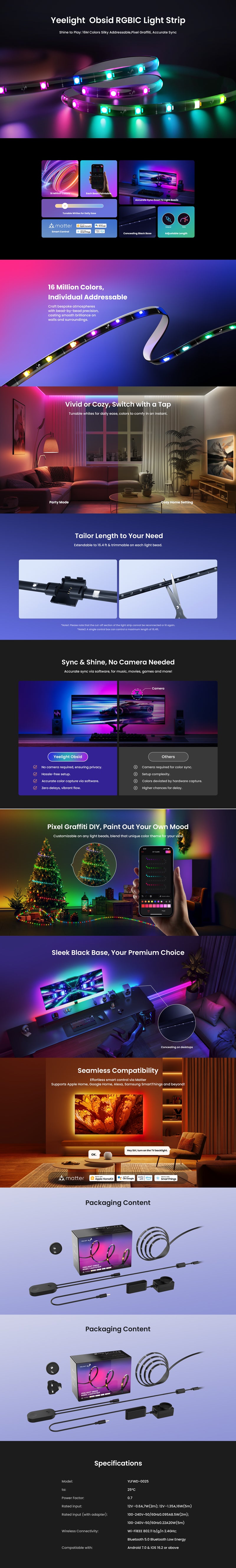 Yeelight RGBIC Light Strip