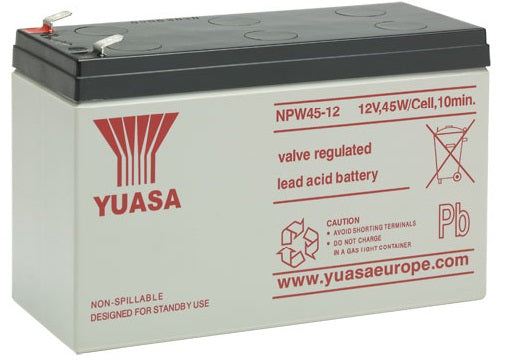 YUASA NPW45-12 (12V 45AH) Sealed mf Battery