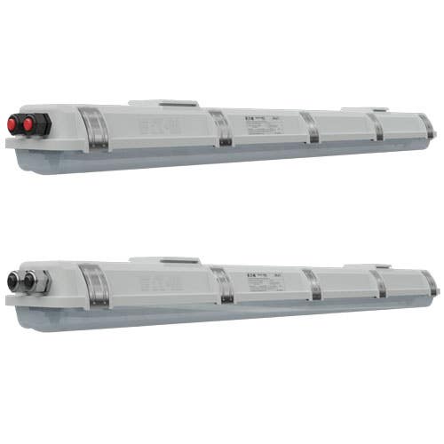 Eaton VLL LED Hazardous Area Linear Light Fixture LED,FTG,TWIN,END,50W,4FT,100-240VAC