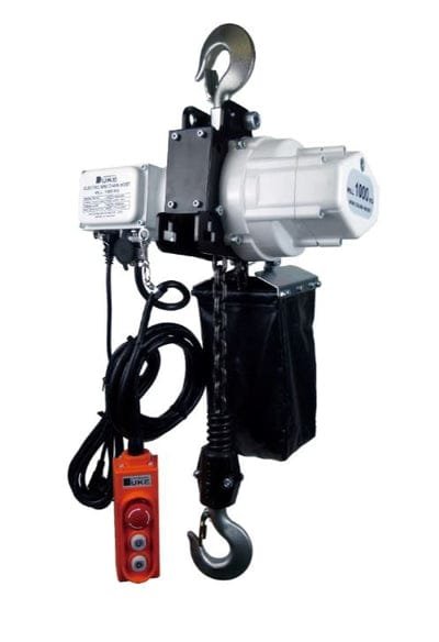 Duke Winch 230V , 1 Ton , 6m Electric Mini Chain Hoist | Model : WIN-DU903
