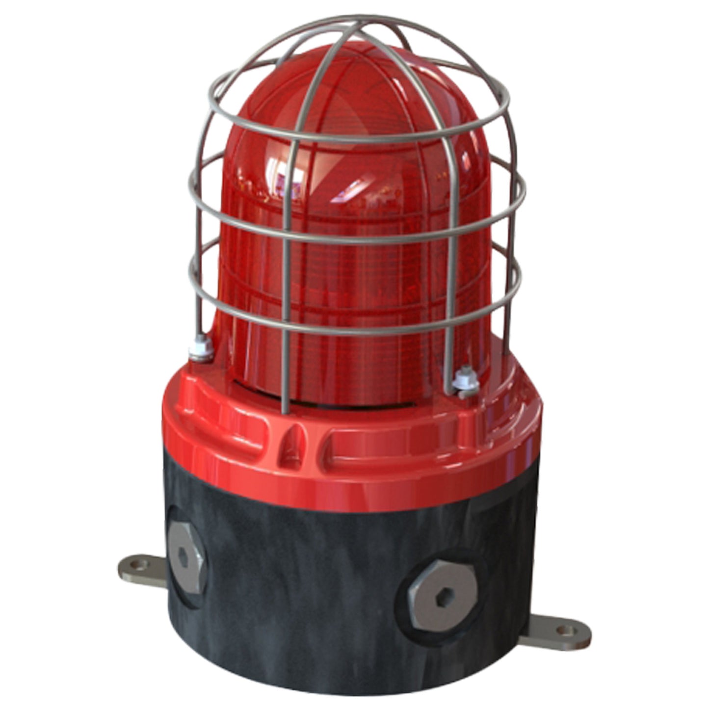 Eaton 220-240VAC 5 Joule 60FPM Red 2x M20 with 1x plug (side) Aluminium LM25 Xenon Beacon Light