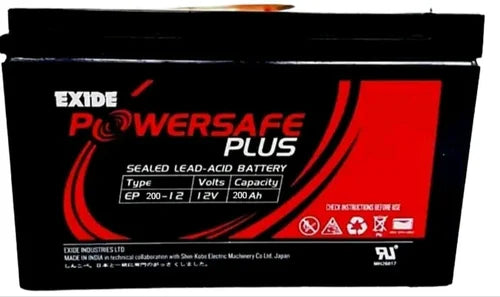 EXID EMF200 12V 200AH MAINTENANCE FREE BATTERY