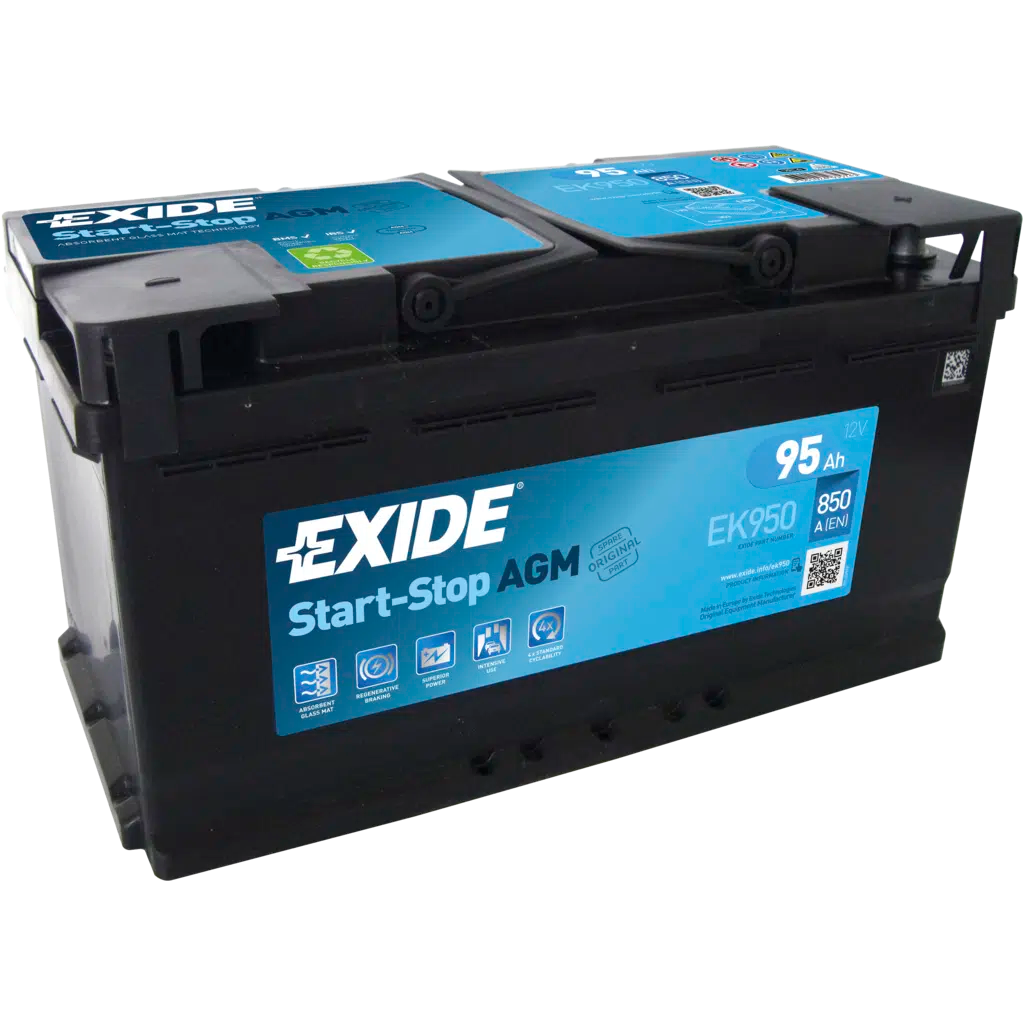 Exide 95Ah AGM Battery 12V