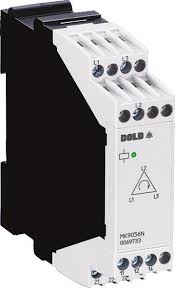 Dold Monitoring Relay, 3 Phase, DPDT, DIN Rail
