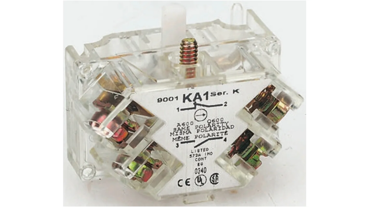 Schneider Electric Contact Block for Harmony 9 Series x3pcs