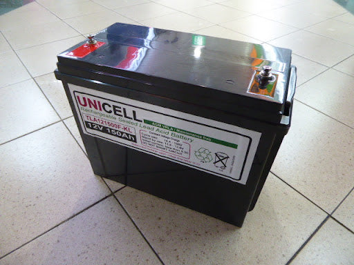 Unicell 12V 200Ah Taiwan battery – Flat terminal Sealed AGM maintenace free battery