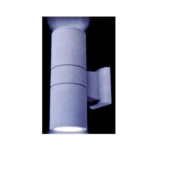 Virgo-ST (2x8W PAR20 LED) Weatherproof IP65 Wall Mounted Cylindrical Die-Cast Aluminium Downlighter with 3mm Thick Tempered Glass C/W Lamp-Fixture-DELIGHT OptoElectronics Pte. Ltd