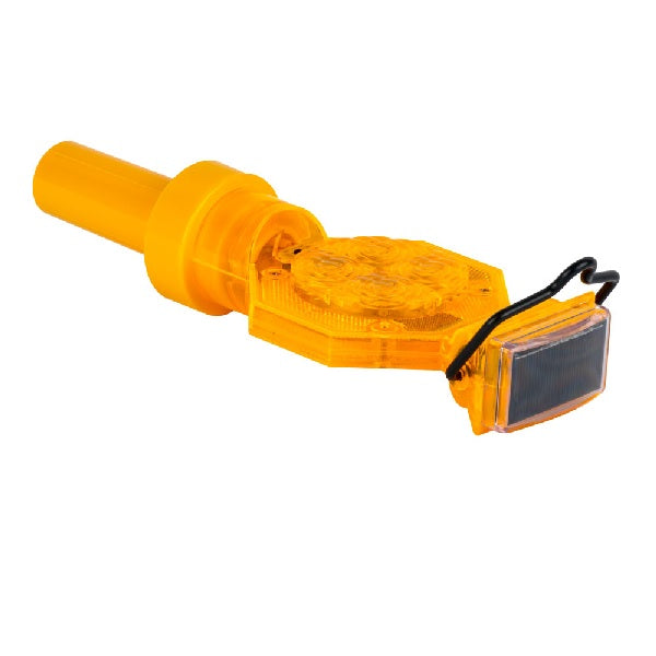 TENTO Solar Barricade Flashing Light For Unbreakable Cone-Fixture-DELIGHT OptoElectronics Pte. Ltd