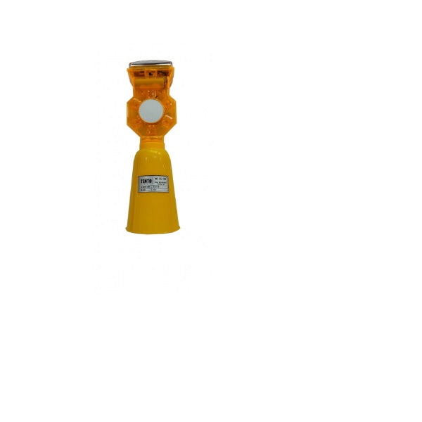 TENTO Solar Barricade Flashing Light For PE Cone-Fixture-DELIGHT OptoElectronics Pte. Ltd