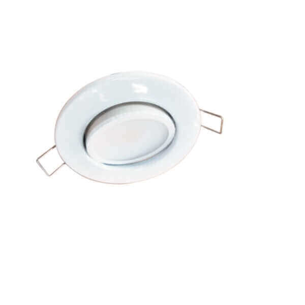 SOP DL74A2S 7W, 220-240VAC, 105⁰ 4000K, 566LM, IP44 ACIC LED SWING DOWNLIGHT-Fixture-DELIGHT OptoElectronics Pte. Ltd
