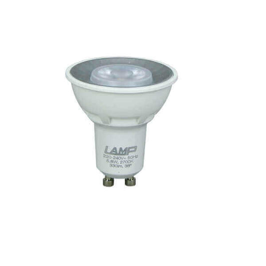 LED GU10 Lamp 5.8W 2700K (FYM-CGU10-5W827K38DD) LED LAMP-LED Bulb-DELIGHT OptoElectronics Pte. Ltd