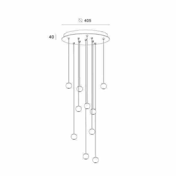 HAKKON (210403) LED PENDANT LIGHT-Home Decore-DELIGHT OptoElectronics Pte. Ltd