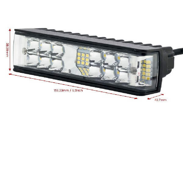 ST Side Shooter Light 156X38mm (6.2″) 9-32V-Fixture-DELIGHT OptoElectronics Pte. Ltd