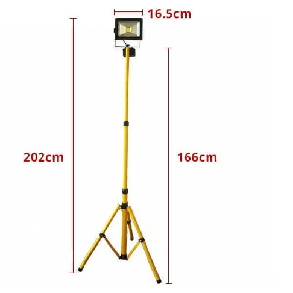 ST LED Work Light with Tripod Stand / Power Cord-Fixture-DELIGHT OptoElectronics Pte. Ltd