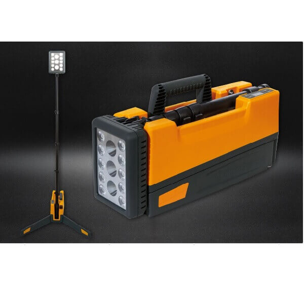 Nightsearcher SolarisProX 36AH Battery Portable Rechargeable LED Flood Light-Fixture-DELIGHT OptoElectronics Pte. Ltd