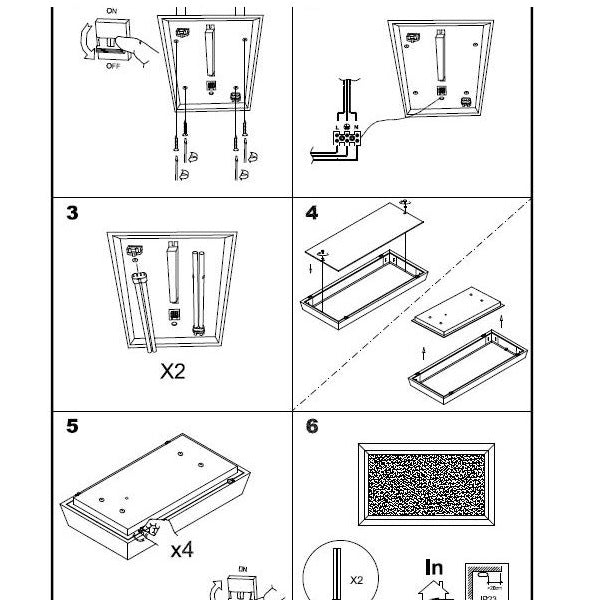 LEDS.C4 PRISMA 15-4691-14-B4 flush ceiling light.-Home Decore-DELIGHT OptoElectronics Pte. Ltd